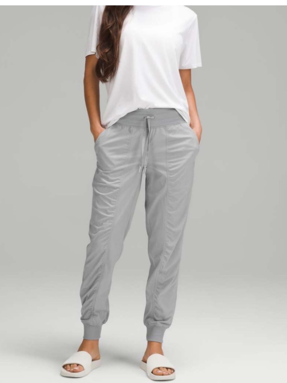 Lululemon Studio Dance Jogger Pants Light Gray Size 4